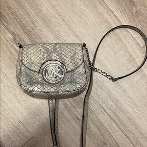 Michael Kors Snake Print Crossbody Bag